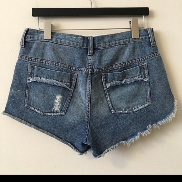 Free People jean shorts - Picture 2 of 4